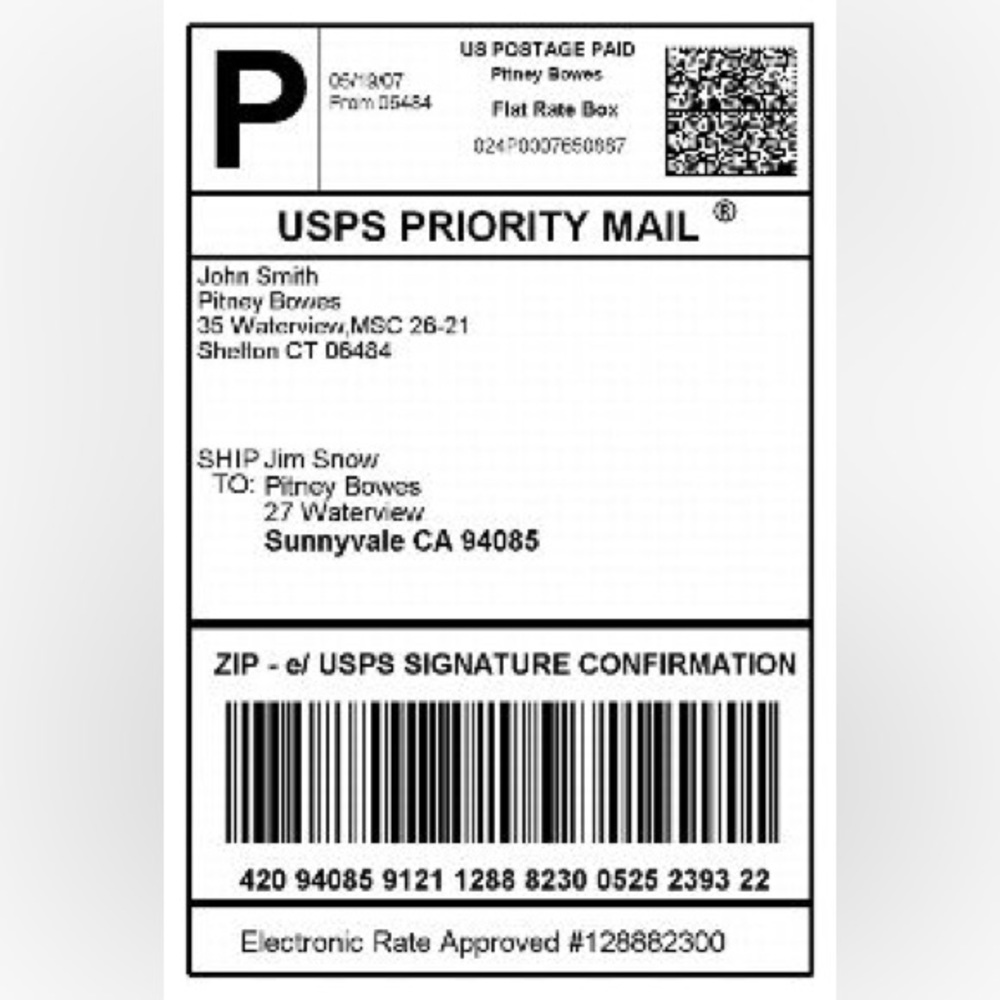 Extra Label - Over 5lbs